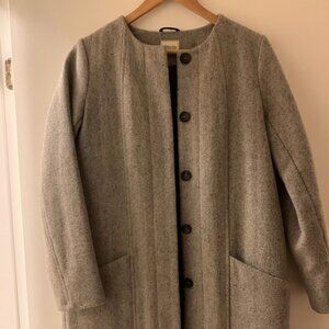Betina Lou Grey Helena Wool Coat